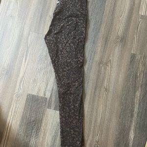 Lululemon Align II Pant 25” Wild Thing Camo Brown Earth Multi Nulu